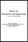 Notes on Geometry and Spacetime by David B. Malament